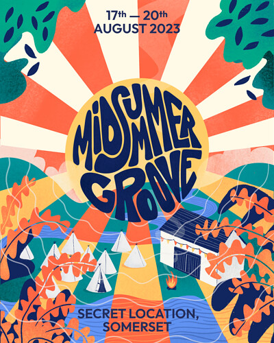 Midsummer Groove Festival 2023 tickets, Secret Location (Somerset) –   from Headfirst