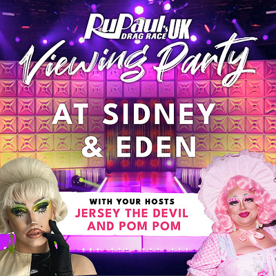 RuPaul's Drag Race UK Episode 5 Viewing Party! at Sidney & Eden in Bristol