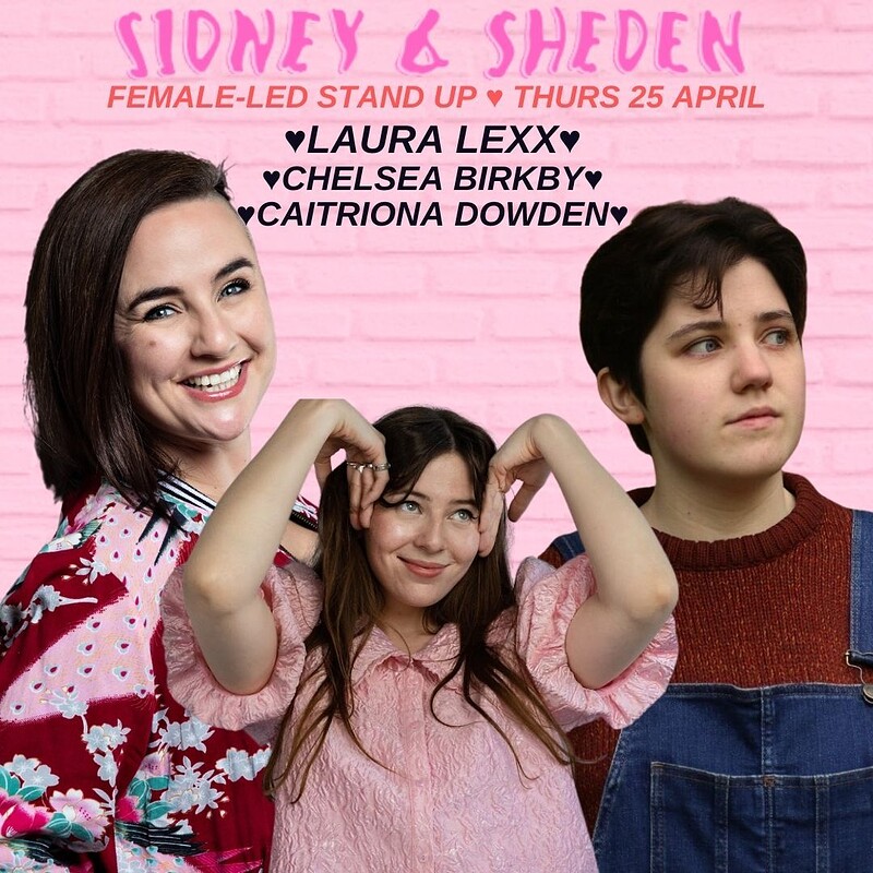 Sheden Comedy at Sidney & Eden