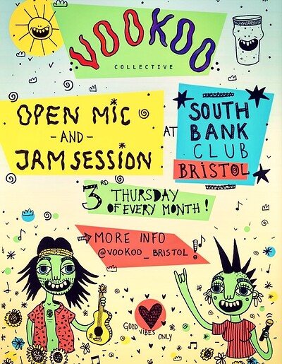 VooKoo - Open Mic & Jam Night at SouthBank