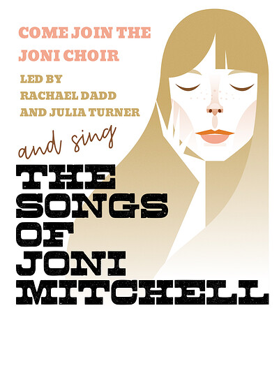 Joni Mitchell Choir rehearsals and performance at St George's Bristol
