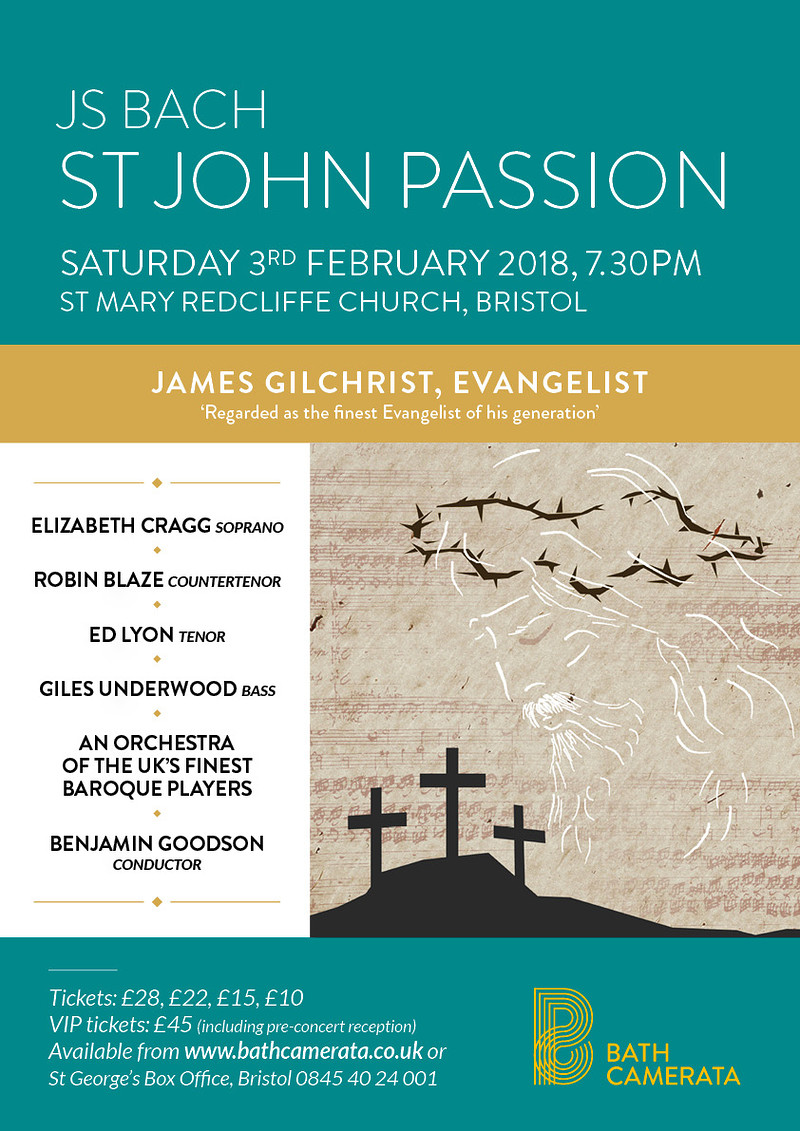 J.S. Bach St John Passion at St Mary Redcliffe