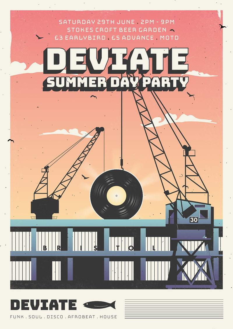Deviate Summer Day Party at Stokes Croft Beer Garden