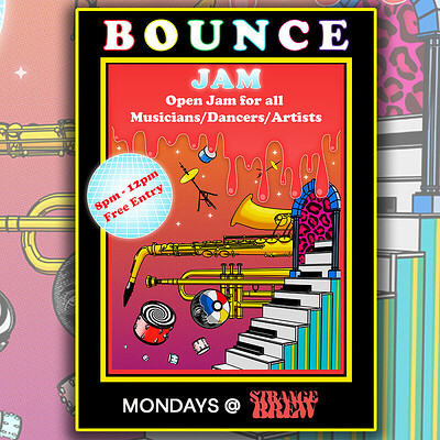 Bounce Mondays - Open Jam at Strange Brew in Bristol