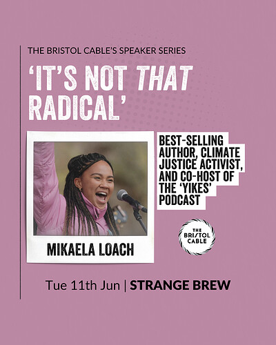It's Not That Radical with Mikaela Loach at Strange Brew