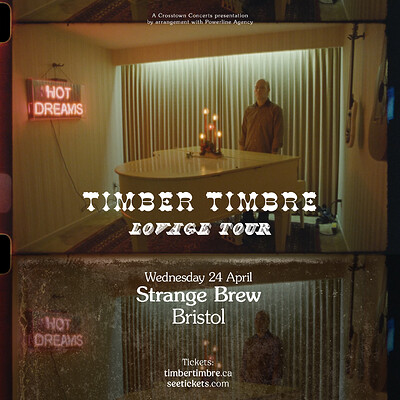Timber Timbre + Dino Brandão at Strange Brew