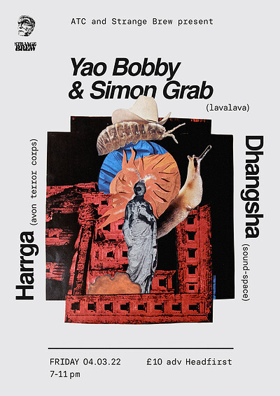 Yao Bobby & Simon Grab, Dhangsha , Harrga [LIVE] at Strange Brew in Bristol