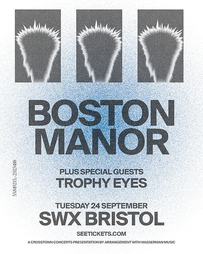 Boston Manor + Trophy Eyes at SWX
