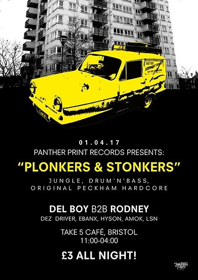 Plonkers & Stonkers at Take Five Cafe