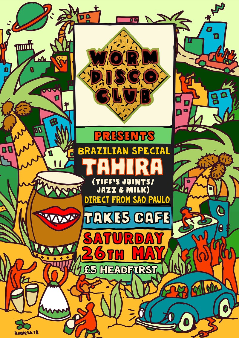 Worm Disco Club Presents: DJ Tahira at Take5 Cafe