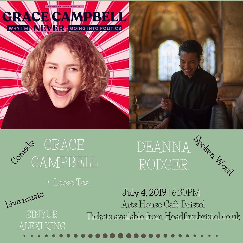 Grace Campbell, Deanna Rodger + Support at The arts house cafe