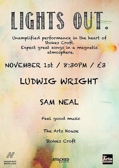Lights Out . Ludwig Wright+ Sam Neal at The Arts House