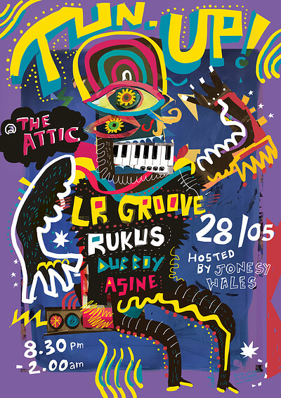 TUN UP! ft. LR Groove at The Attic Bar in Bristol
