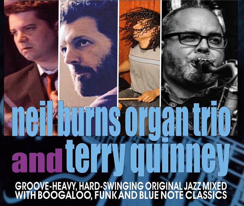 Neil Burns Organ Trio plus Terry Quinney at The Be-bop Club