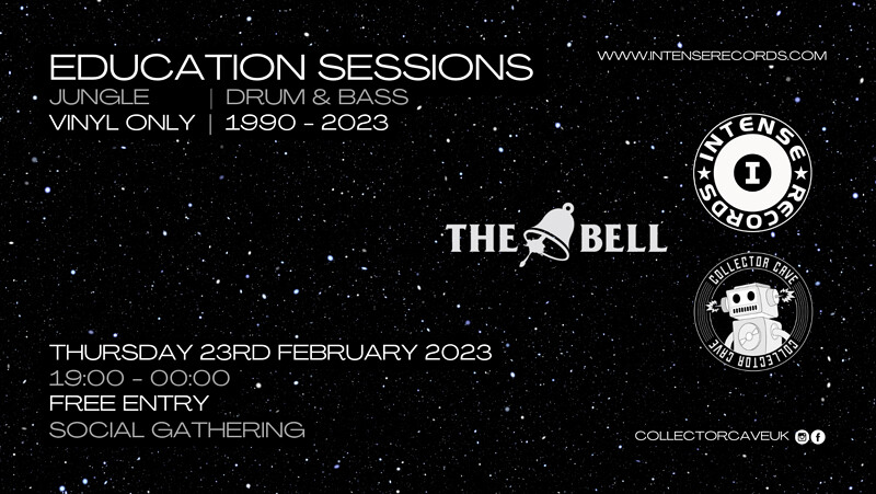 Education Sessions - Vinyl Only Social Event - DnB at The Bell