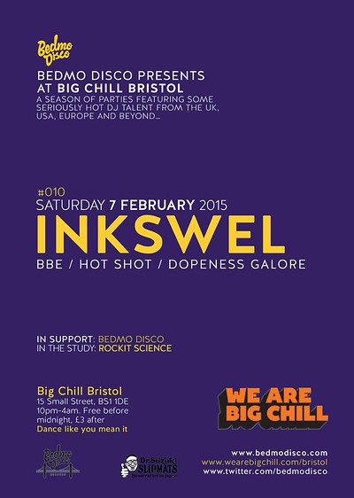 Inkswel at The Big Chill Bar