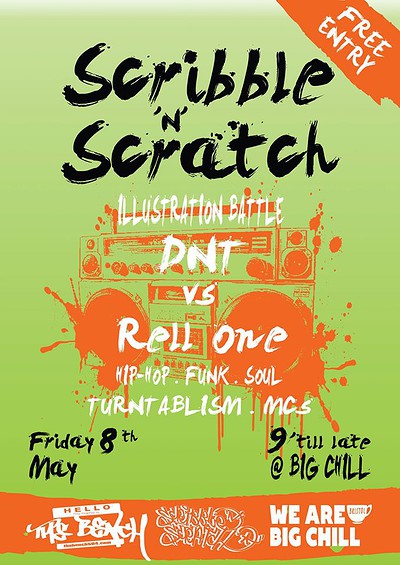 Scribble & Scratch at The Big Chill Bar