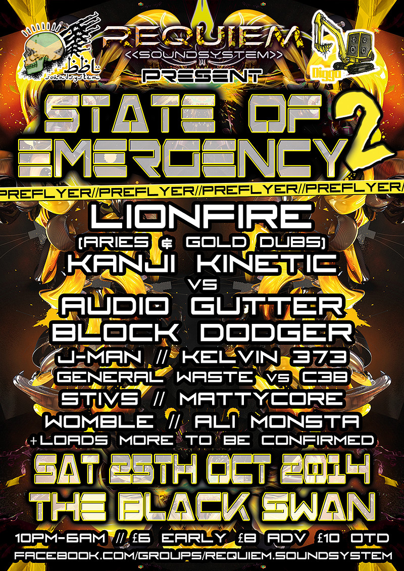 --state Of Emergency 2-- at The Black Swan