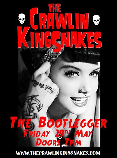 The Crawlin Kingsnakes at The Bootlegger