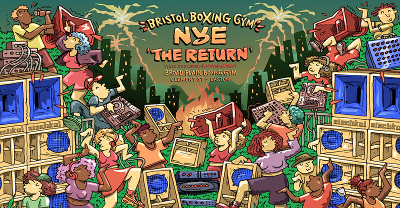 BRISTOL BOXING GYM NYE - THE RETURN - at The Boxing Gym