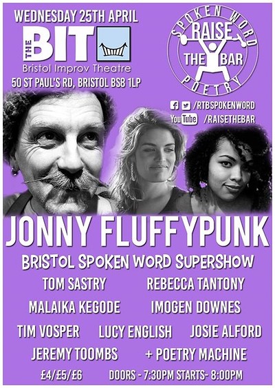 Raise the Bar | Bristol Spoken Word Supershow at The Bristol Improv Theatre