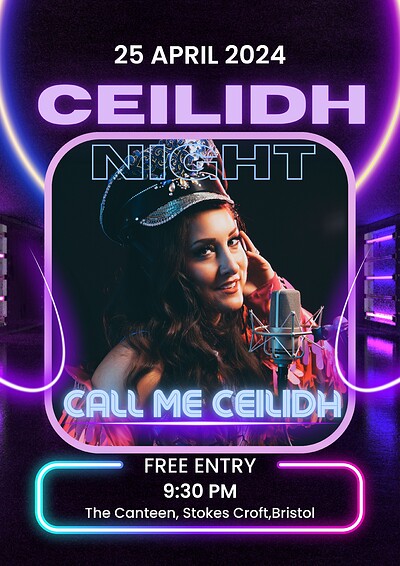 Call Me Ceilidh at The Canteen