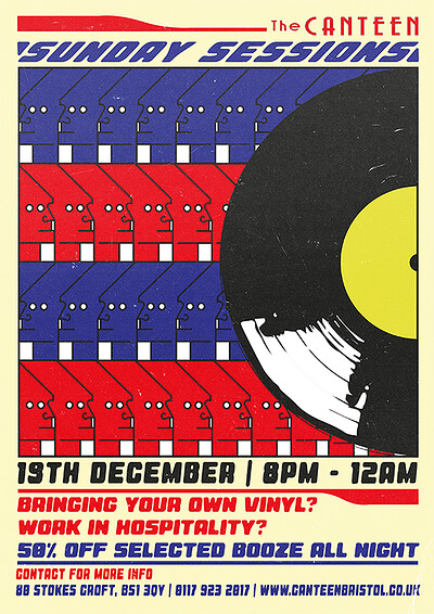 Sunday Sessions - Vinyl Record Club at The Canteen