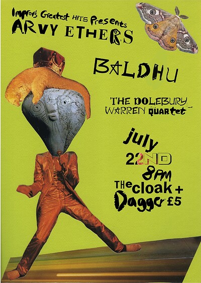 Arvy Ethers & Baldhu at The Cloak and Dagger in Bristol