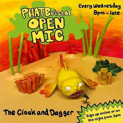 PHAT Open Mic at The Cloak and Dagger