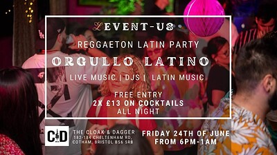 Reggaeton Latin Party at The Cloak and Dagger in Bristol
