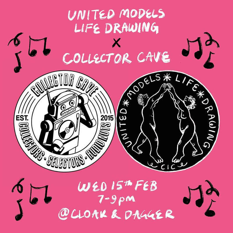 United Models Life Drawing x Collector Cave at The Cloak and Dagger