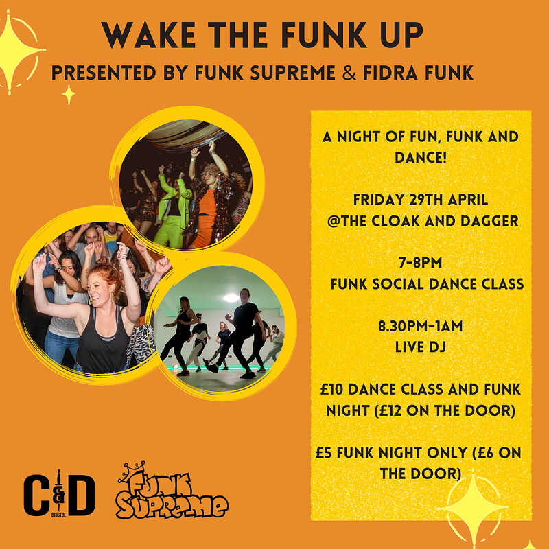Wake the Funk Up at The Cloak and Dagger
