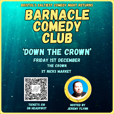 Barnacle Comedy Club Returns at The Crown