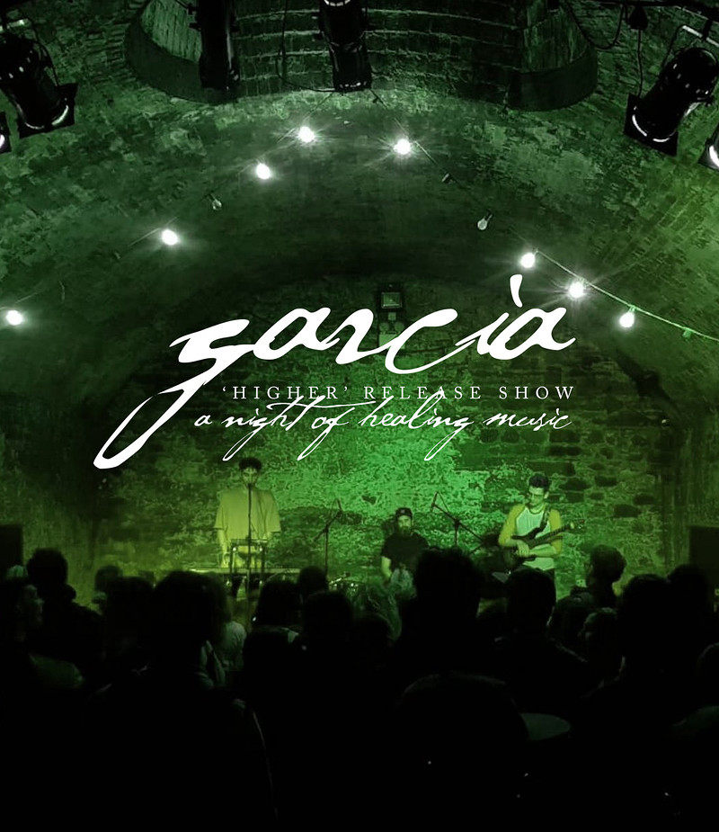 Garcia - 'Higher' Release Show, Healing Music E01 at The Crypt of St John