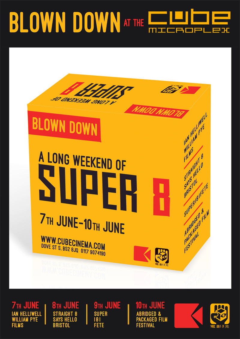 A long weekend of SUPER 8 Festival Pas at The Cube