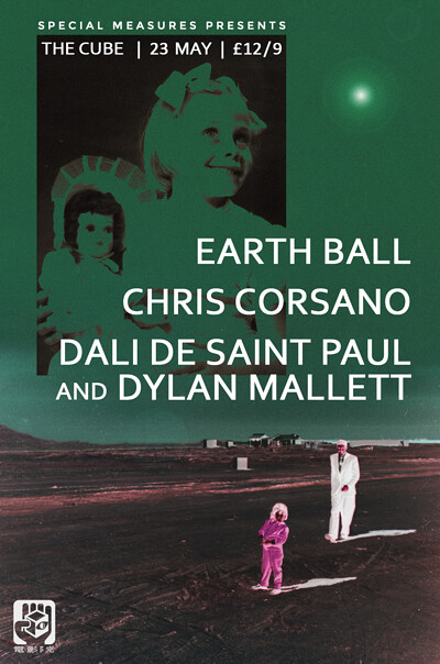 Earth Ball + Chris Corsano + Support at The Cube
