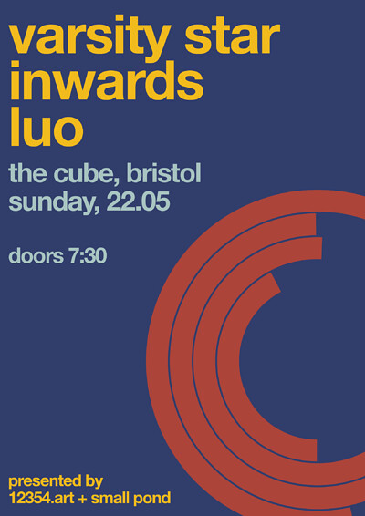 LF+12354+Small Pond: Varsity Star x Inwards + Luo at The Cube in Bristol