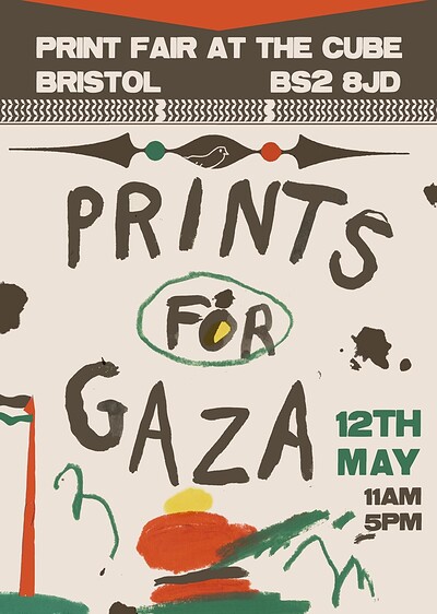 Prints for Gaza at The Cube