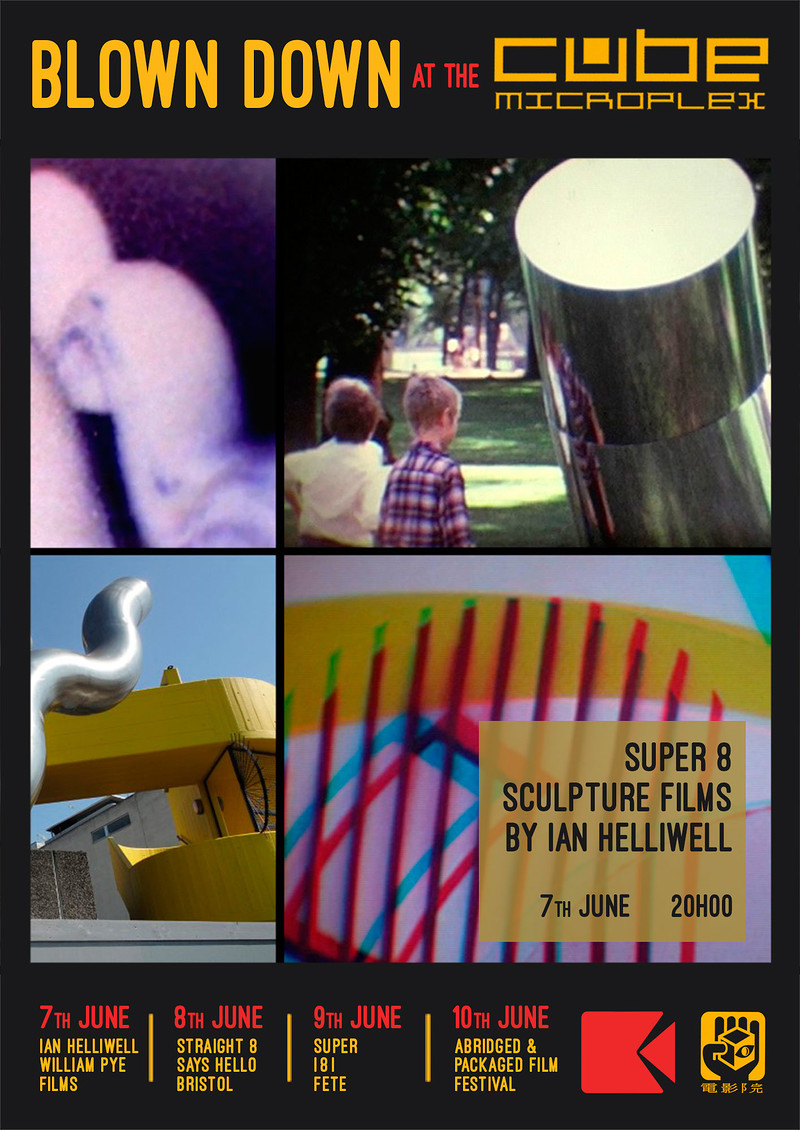 Super 8 Sculpture Films by Ian Helliwell at The Cube