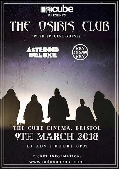 The Osiris Club, Asteroid Deluxe, Run Logan Run at The Cube