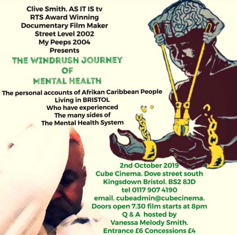 The Windrush Journey Of Mental Health at The Cube