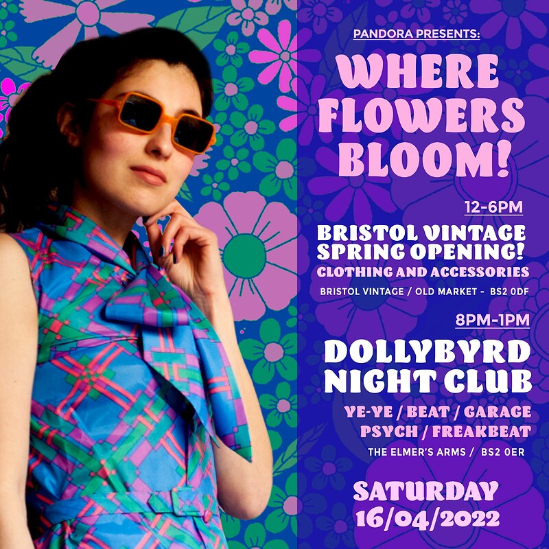 WHERE FLOWERS BLOOM / 60-70 VINTAGE MARKET & MUSIC at The Elmer's Arms