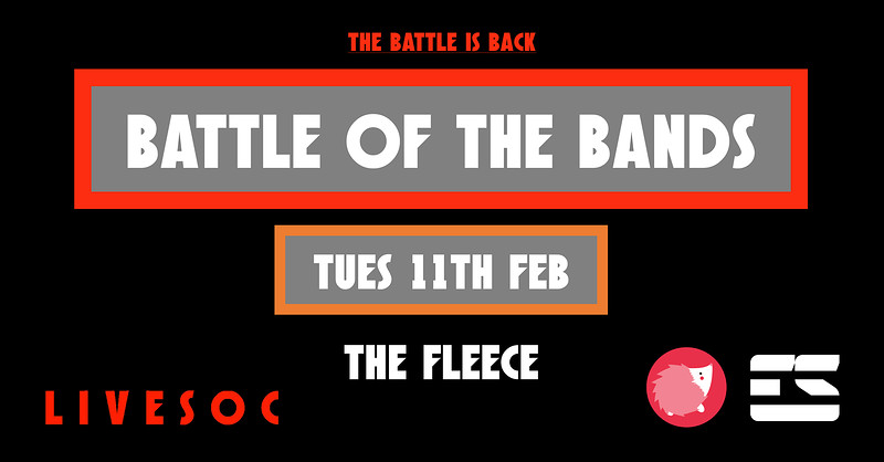 Soc Battle of the Bands 2020 at The Fleece