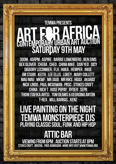 Art For Africa at Attic Bar, Stokes Croft