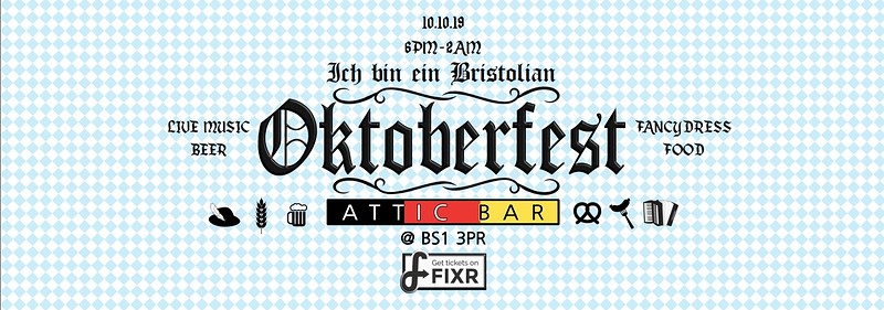Bristol's Oktoberfest 2019 at The Attic Bar