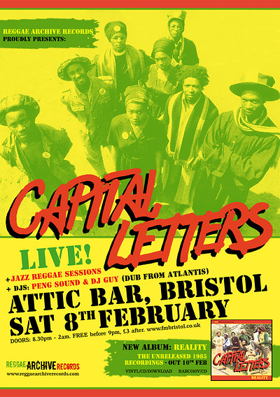 Capital Letters at The Attic Bar