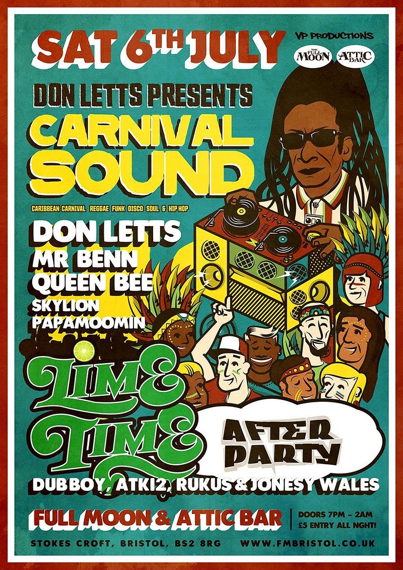 Don Letts Presents Carnival Sound at The Attic Bar