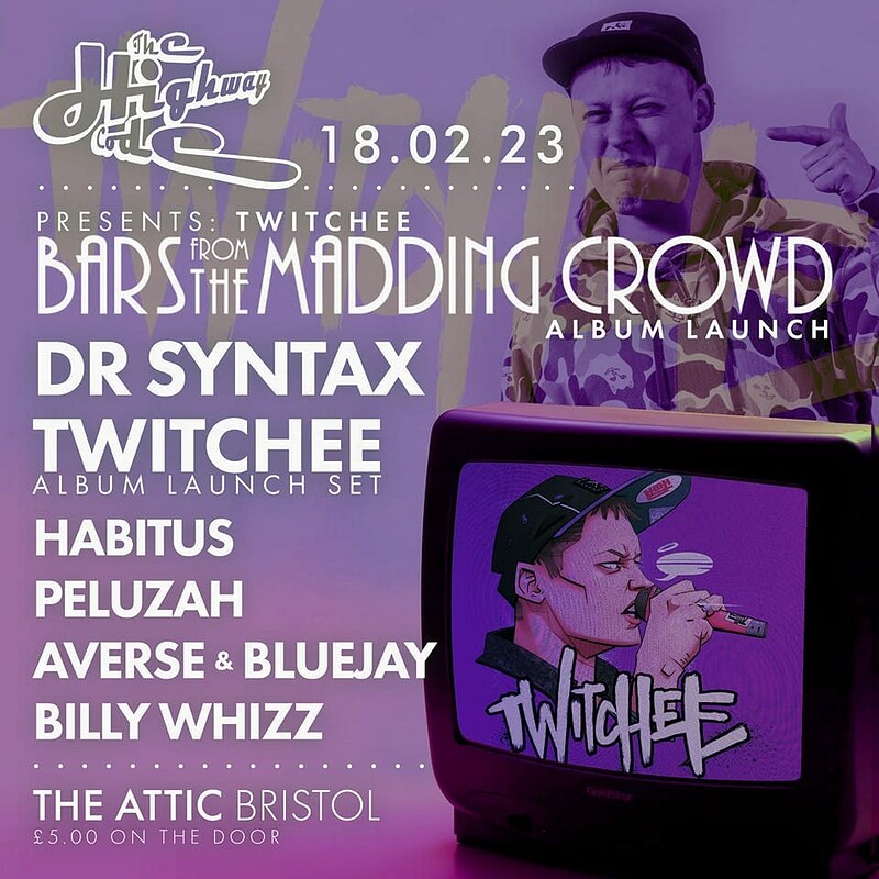 DR SYNTAX & TWITCHEE at The Attic Bar