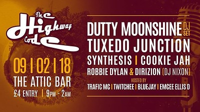 Dutty Moonshine at The Attic Bar