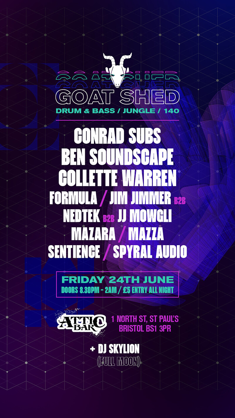 Goat Shed Presents at The Attic Bar